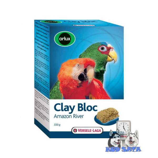 Versele Laga Orlux Clay Block Amazon River 550g