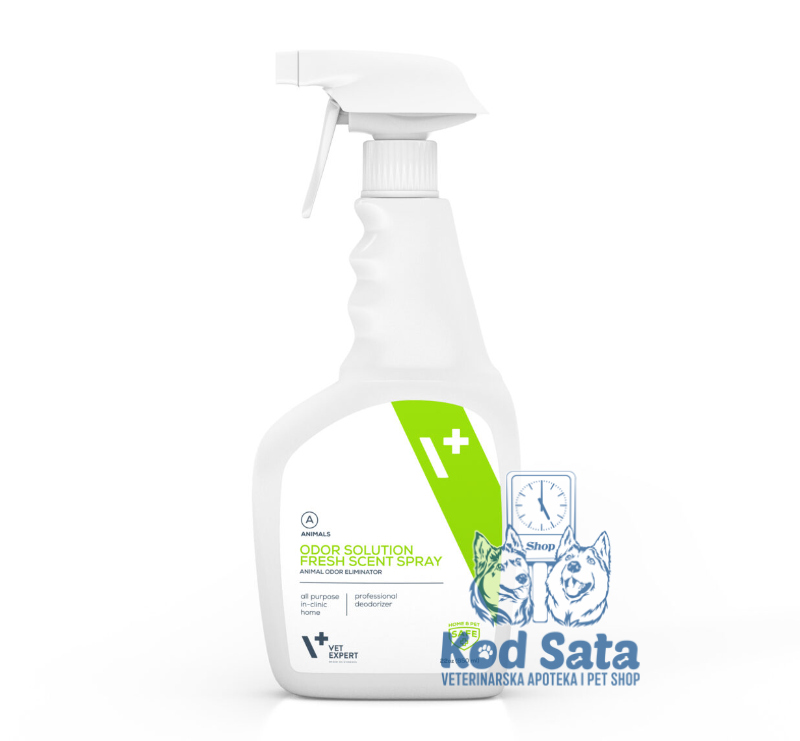Vet Expert Odor Solution, Profesionalni Neutralizator Neprijatnih Mirisa 650ml