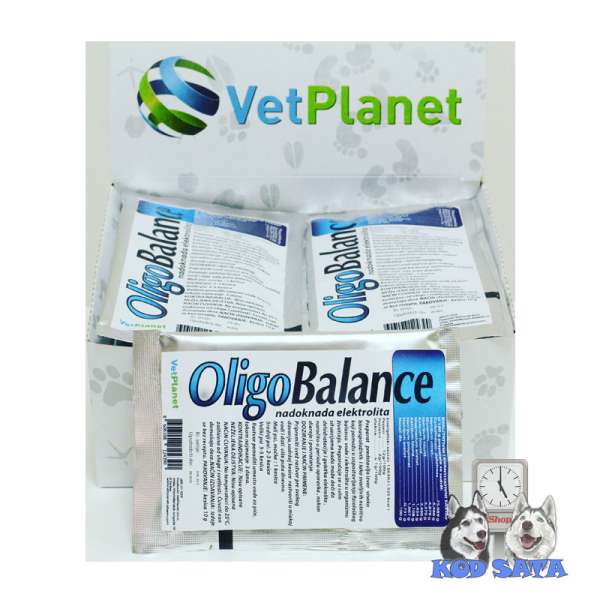 VetPlanet OligoBalance Oralna Solucija Kompleks Nutritiva Za Pse i Mačke 10gx5kom