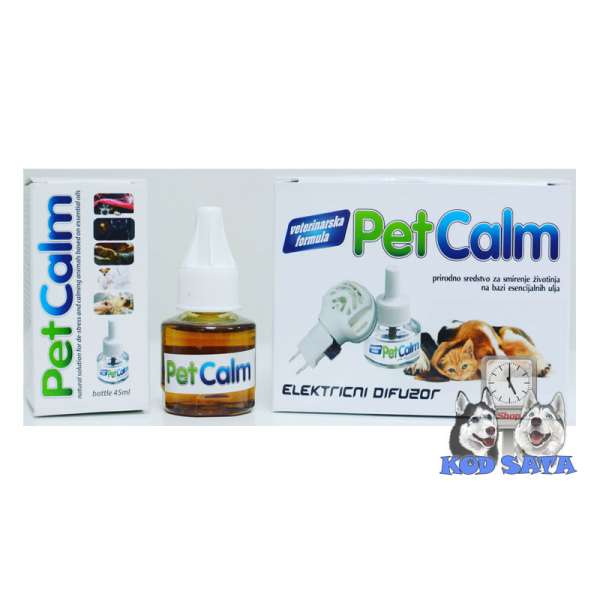 VetPlanet PetCalm Difuzor+Bočica (45ml) Za Smanjenje Stresa Za Pse i Mačke