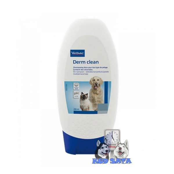 Virbac Derm Clean Fiziološki Šampon Za Pse I Mačke 200ml