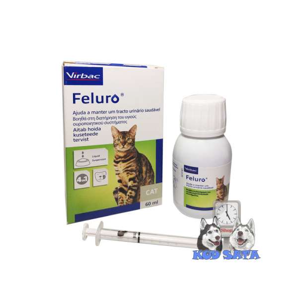 Virbac Feluro Za Zdravi Urinarni Trakt, Za Mačke 60ml