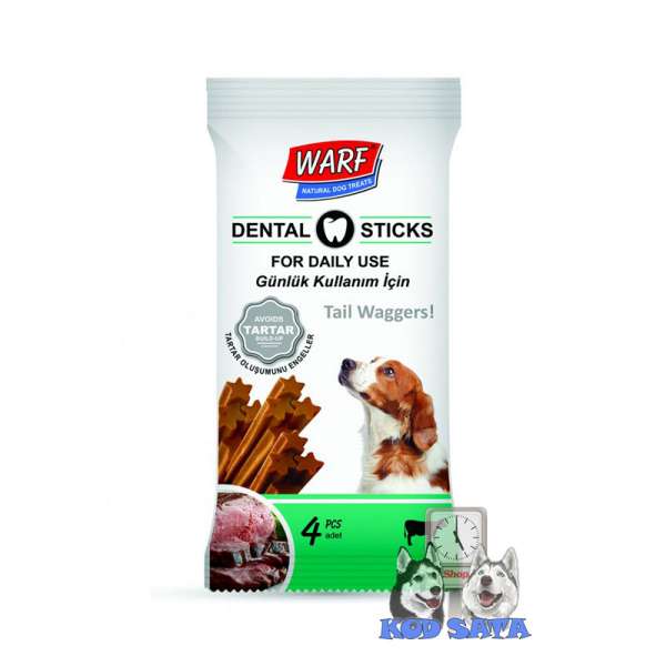 Warf Dental Sticks Govedina 4kom 70g