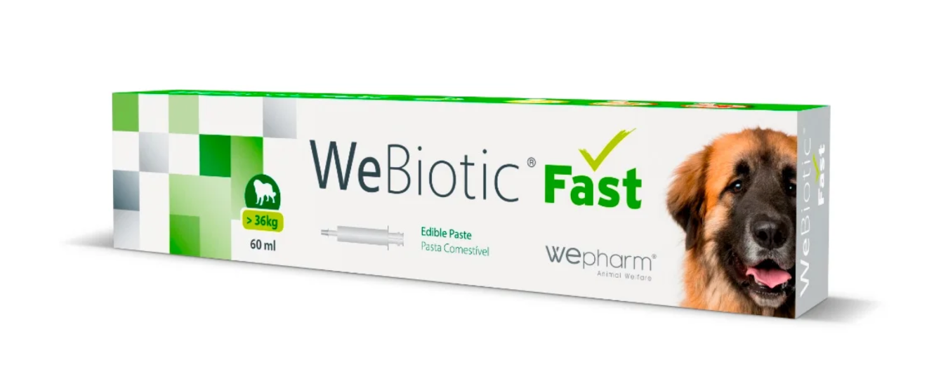 Webiotic Fast, Pasta Za Varenje Za Pse Velikih Rasa 60ml