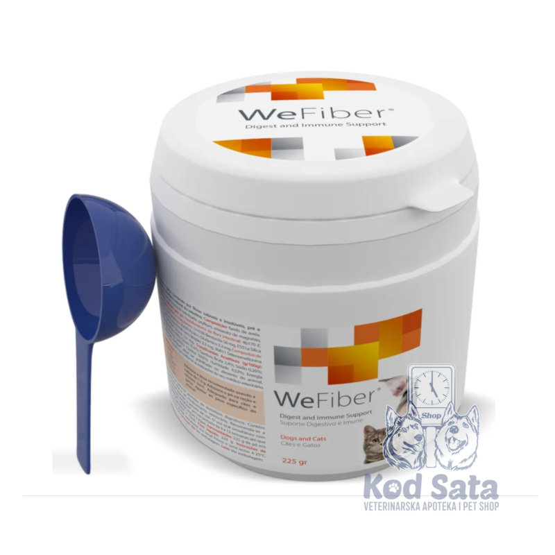 WePharm WeFiber, Prah Za Varenje Za Pse i Mačke 225g