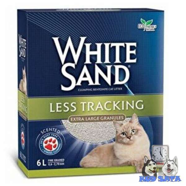 White Sand Less Tracking, Posip Za Mačke 6l